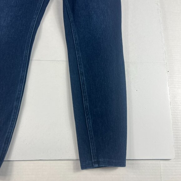 Spanx Jeans Women's 28x26* Jean-ish Ankle Pull On Leggings Dark Blue Pants Tag M - Picture 5 of 16